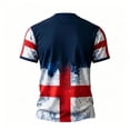 thumbnail image 5 of 2026 Soccer Cup Crew Neck Short Sleeve T-Shirt for Men, Scottish Plaid Lion Graphic Tee - British Heritage Print Casual Summer Top for Daily Wear & Party Red M, 5 of 5