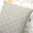 thumbnail image 4 of Lush Decor Aprile Duvet Cover Yellow/Gray Full/Queen, 4 of 10