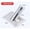 Silver, variant on MRLESS Heavy Duty Broom Handle Adapter 1 Inch Universal Threaded End Fitting Coupler for Commercial and Home Cleaning Use