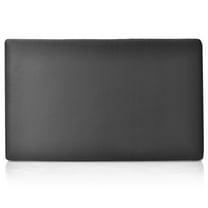 Kadyn Upholstered Wall Mounted Headboard with Tufted Button Linen Fabric, Upholstered Full Size Headboard, Black