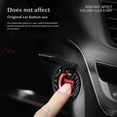 thumbnail image 4 of Car Carbon Fiber Engine Start Stop Push Button Switch New A0 Accessories L9, 4 of 7