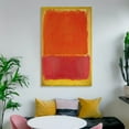 thumbnail image 6 of Painter Mark Rothko Abstract Color Field Yellow Purple Rose Red Posters (5) Painting On Art Poster Scroll Picture Prints Decor Posters 24x36inch(60x90cm), 6 of 6