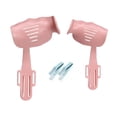 thumbnail image 3 of arctrm Guzheng Hand Corrector Musician Training Aid Finger Trainer ABS Compact Learning Pink L, 3 of 9