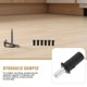 thumbnail image 4 of unbranded 60Ud Tampón Hidráulico Negro Para Puertas De Gabinete Suave Y Antigolpes, 4 of 8