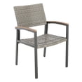 thumbnail image 5 of Retro Patio Chair for Outdoor Dining | Relaxing with Family Outside | Rattan and Aluminum Combination | Overcomes Uncomfortable Seating Angles, 5 of 6