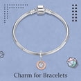 thumbnail image 5 of Family Always Encircled Dangle Charm for Women Moment Bracelet Necklace Pendant, 5 of 5