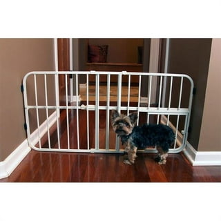 Barrière pour bébé et barrière pour chien pour escaliers intérieurs, portes  et couloirs. Finition laque satinée blanche. -  Canada