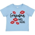 thumbnail image 3 of Inktastic Grandma Was Here Red Kisses Boys or Girls Toddler T-Shirt, 3 of 5