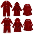 thumbnail image 2 of Nuevo conjunto de pijamas de albornoz para niños de Navidad, ropa de casa de terciopelo dorado para niños y niñas, ropa de dormir, camisón de invierno para niños, Pijama120 zhangmengya CONDUJO, 2 of 2