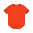 thumbnail image 5 of Baseball Jersey Shirt for Men Women - Plain Casual Short Sleeves Button Down T-Shirt - Sports Uniform for Men Women, 5 of 6