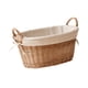 thumbnail image 2 of Cesta de mimbre para la colada, bolsa para ropa sucia, para sala de estar, dormitorio de hotel Grande, 2 of 9