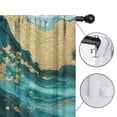 thumbnail image 4 of Blackout Kids Curtains,Teal Gold Marble Pattern Childrens Insulated Curtains Set Of 2,Bedroom Essentials,Toddler Room Decor 42"x84", 4 of 5