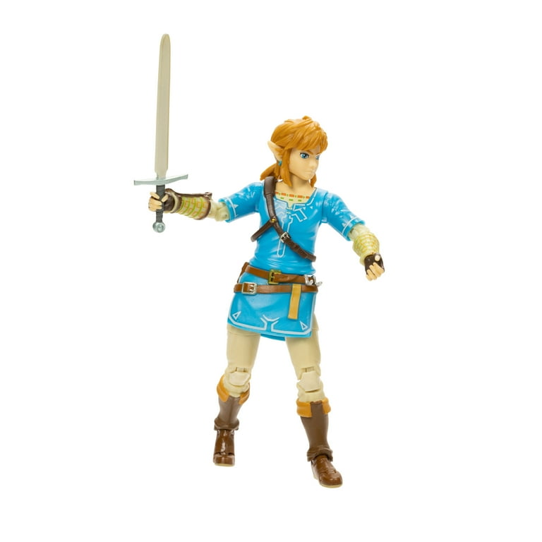 Link The Legend of Zelda Breath of The Wild 4 Nintendo Action Figure