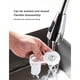 thumbnail image 4 of Billuyoard Soporte Cabezal de ducha Soporte autoadhesivo montado en la pared ajustable Estante colgante simple Desmontable Baño universal Juegos de accesorios de baño Blanco, 4 of 6