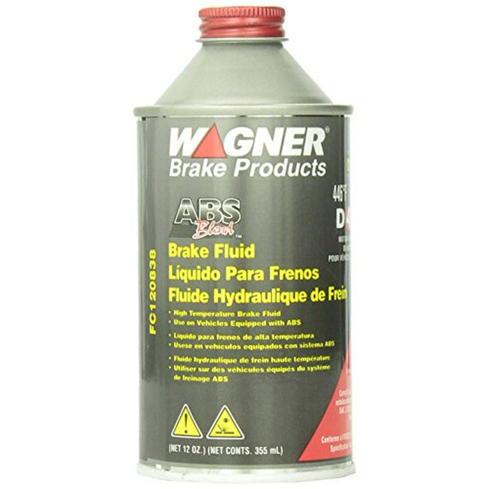 Wagner DOT 4 ABS Blend Brake Fluid, 12 oz; 355 ml