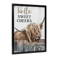thumbnail image 2 of WFSposter Highland Cow Pictures Wall Decor Bathroom Decor Cow Paintings Canvas Prints Poster Rustic Farmhouse Highland Cow Wall Art Country Living Room Bedroom Home Decor, 2 of 7