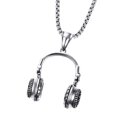 thumbnail image 1 of Auriculares de sonido Salvador de acero Inoxidable Colgante cadena, 1 of 8
