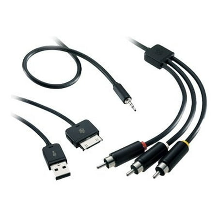 Microsoft Zune Cable Pack - Video / audio / data / power cable kit - for Zune