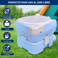 thumbnail image 4 of Inodoro Portatil de 15L para Camping y RV SereneLife, Asiento Extra Grande a Prueba de Fugas, Pulverizador, Embudo, Descarga Completa, Ranura para Teléfono, Ideal para Viajes, 4 of 7
