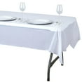 thumbnail image 3 of Efavormart 54" x 72" White 10 Mil Thick Waterproof Tablecloth PVC Rectangle Disposable Tablecloth, 3 of 5