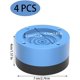 thumbnail image 2 of 4 almohadillas para pies de lavadora, antideslizantes y reductoras, antivibraciones, para lavadoras, secadoras, refrigeradores (azul, 3,5 cm) JM MX-0134678FYD, 2 of 5