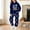 Dark Blue, variant on Kids Kids Tracksuit Athletic Sweatsuits Sets - 2PC Six Seven Hooded Sweatshirt Jogging Pants Warm Fall Winter Clothes 5-6 Years Old Boy Clothes