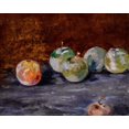 thumbnail image 2 of Manet, Edouard 24x20 Black Ornate Wood Framed with Double Matting Museum Art Print Titled - Plums, 2 of 4