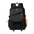 thumbnail image 1 of Mochila para ordenador portátil perfecl Compartimentos de carga USB Impermeable Negro, 1 of 8