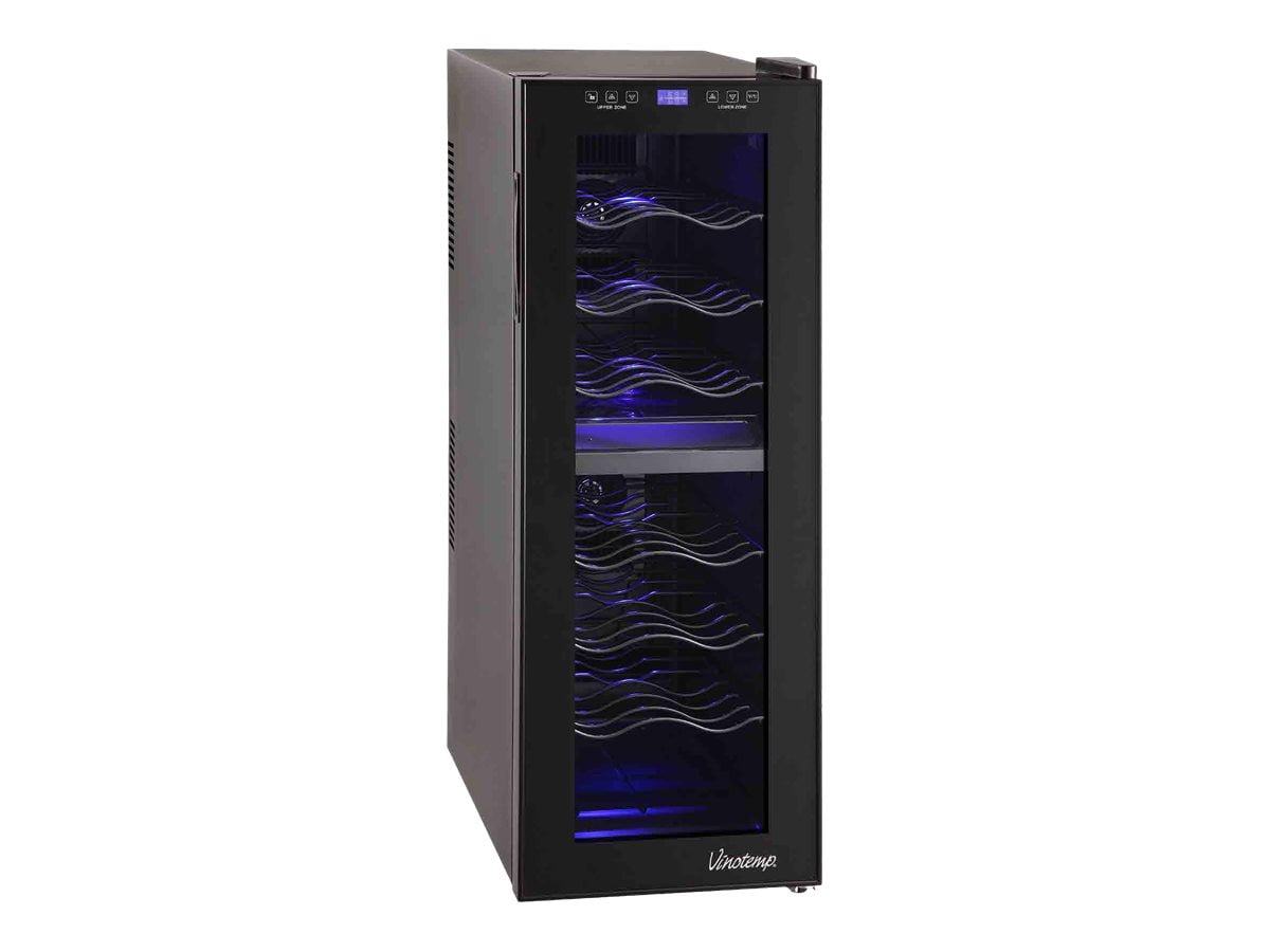 Vinotemp Eco Series VT21TS2Z Wine cooler width 11.8 in depth