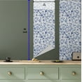 thumbnail image 6 of Ambesonne Watercolor Peel & Stick Wallpaper for Home, Long Branches Flowers, 13"x36", Blue White and Ceil Blue, 6 of 6