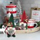 thumbnail image 4 of Gnomos navideños de peluche con pan de jengibre, gnomos navideños hechos a mano, gnomos suecos, nórdicos, rojos y verdes, figurita clásica de elfo navideño, regalos, adornos navideños, 4 of 5