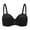 Black, variant on Women's Strapless Bra Push Up Full Coverage Plus Size Bra Underwire Multiway Contour Red Carpet, Nude 36H