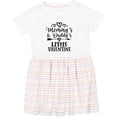 thumbnail image 3 of Inktastic Mommy Daddy Little Valentine Girls Toddler Dress, 3 of 5