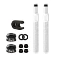 thumbnail image 1 of Válvulas Presta sin cámara Juice, extensión de llanta de carbono para neumáticos de vacío de aleación de aluminio 2pcs 50mm astilla, 1 of 9