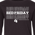 thumbnail image 4 of Inktastic Athletic Red Friday Dog Tags Long Sleeve Youth T-Shirt, 4 of 5