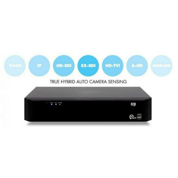 HD EX-SDI 3R XVR High end DVR system, 32ch dvr 4K Output Dual HDMI auto-detect Supports All HD Cameras (HDD: 8TB)