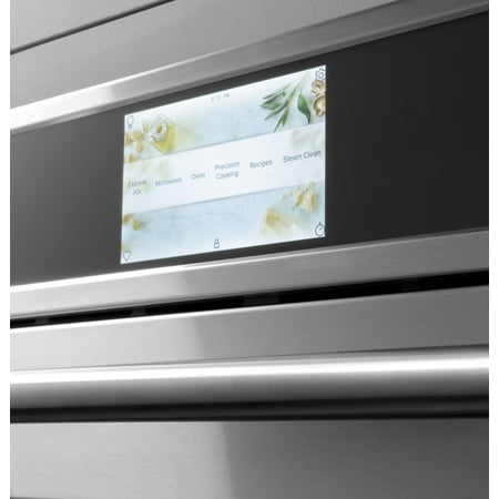 Café - 30" Built-In Single Electric Convection Wall Oven with 240V Advantium Technology - Matte white