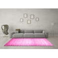 thumbnail image 3 of Ahgly Company Indoor Rectangle Abstract Pink Modern Area Rugs, 4' x 6', 3 of 4