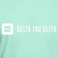 thumbnail image 3 of CafePress - Delta Tau Delta White Signature T Shirt - Men's Fitted T-Shirt, 3 of 4