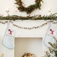 thumbnail image 4 of Gqtwoy Christmas Socks, Knitted White Embroidered Letter, Holiday Decoration for Mantel, Versatile Home Decor, Perfect Gift for Friends and Family, Unique Festive Ornaments, 4 of 5