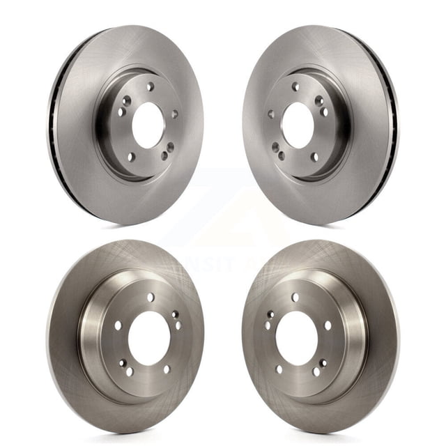 CMX Front Rear Disc Brake Rotors Kit for Car 2014-2017 Kia Rondo K8-101451