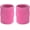 Pink, variant on One Size Of 2Pcs Arm Sweatbands, Absorbent and Breathable Thick Cotton Bands for Working Out, Gymnastics, Basketball, Tennis, and Football, Multiuse 4-inch Wristbands for Costumes and Cosplay