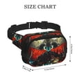 thumbnail image 2 of Saiise The Binding of Isaac Print Fanny Pack Crossbody Bag for Women and Men, Belt Bag for Hiking Bum Bag with Adjustable Strap, Waist pack for Running Workout Sports Travel, 2 of 7
