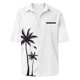 thumbnail image 4 of Hawaiian Shirt For Men, Men's Vintage Button Down Bowling Shirts Short Sleeve Summer Beach Shirt 3XL, 4 of 5