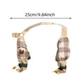 thumbnail image 3 of 2Pack Clearance Sale! Pet Clothes For Dogs And Cats Durable Polyester Outdoor Indoor Wear Comfortable Lomi Brown Plaid Design Pet Clothes Birthday Gift For Pet Dog Cat XXL, 3 of 7