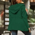 thumbnail image 5 of Turilly Womens Jackets Ladies Women's Winter Loose Hooded Wild Elegant Windbreaker Comfortable Coat Outwear, 5 of 7