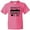 Neon Pink, variant on Chicago Illinois Someone Loves Me Skyline Youth T-Shirt