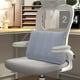 thumbnail image 5 of Travel Wedge Pillow For Sleeping And Acid Reflux Ergonomic Soft Backrest Cushion For Sitting Reading Pregnancy Gray, 5 of 5