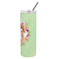 thumbnail image 4 of Carolines Treasures CK4407TBL20 Gobelet Mince en Acier Inoxydable à Double Paroi de 20 oz à Fleurs Vert Cavapoo, 4 of 4