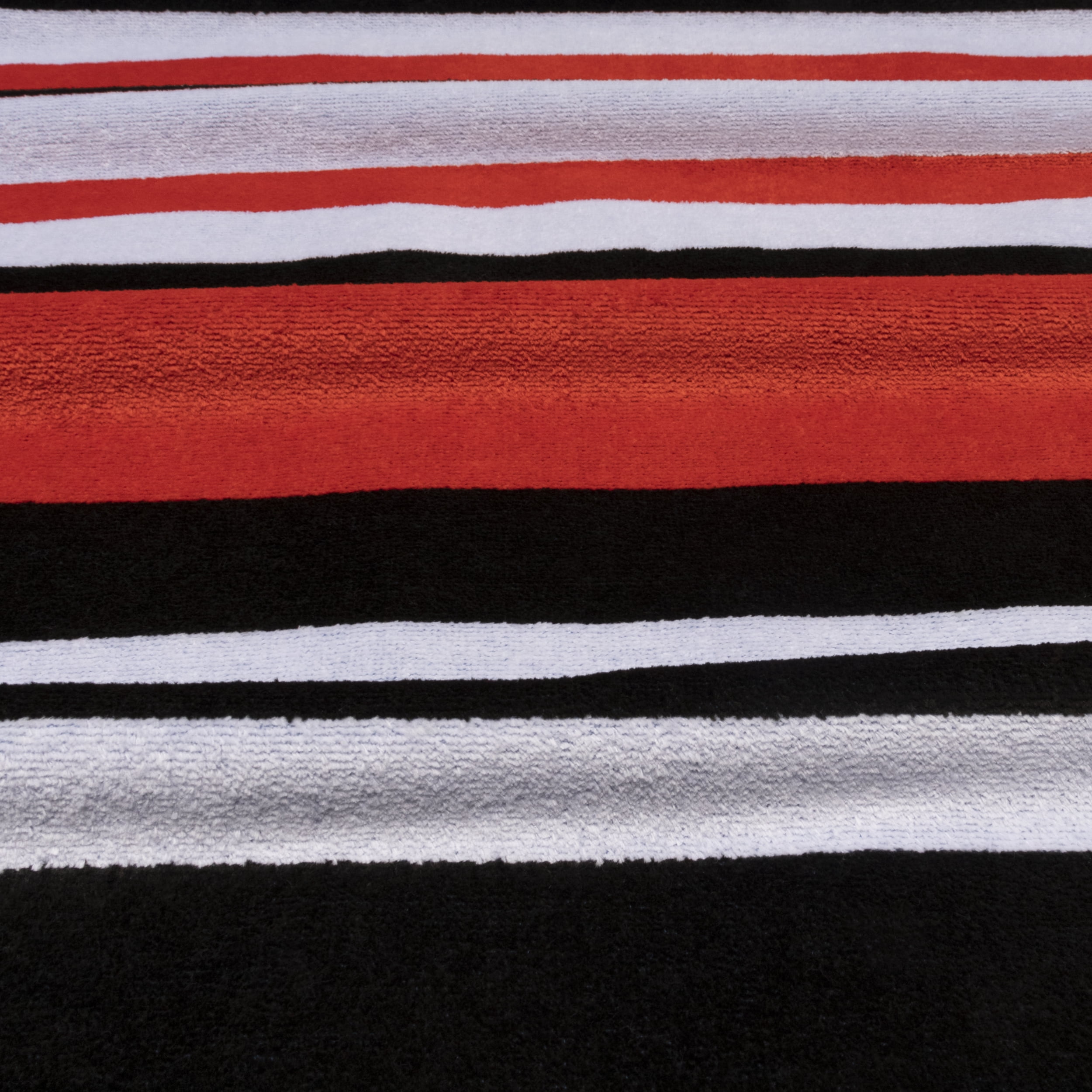 Long Island Beach Towel, 100% Cotton, Poolside Lounging, Sunbathing, Soft, Absorbent, Quick Dry, Mediumweight, Cotton Terry, Velour, Oversized Beach Towel , 35" x 67", Red by Blue Nile Mills